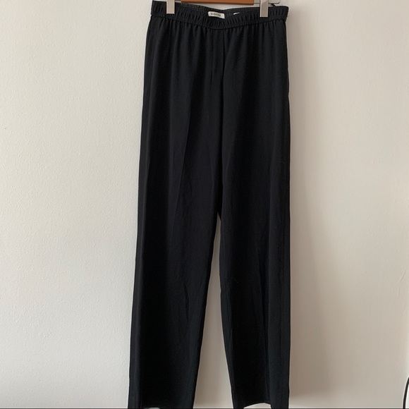 Aritzia Babaton Black Bradley Wide Leg Pant - Picture 4 of 7